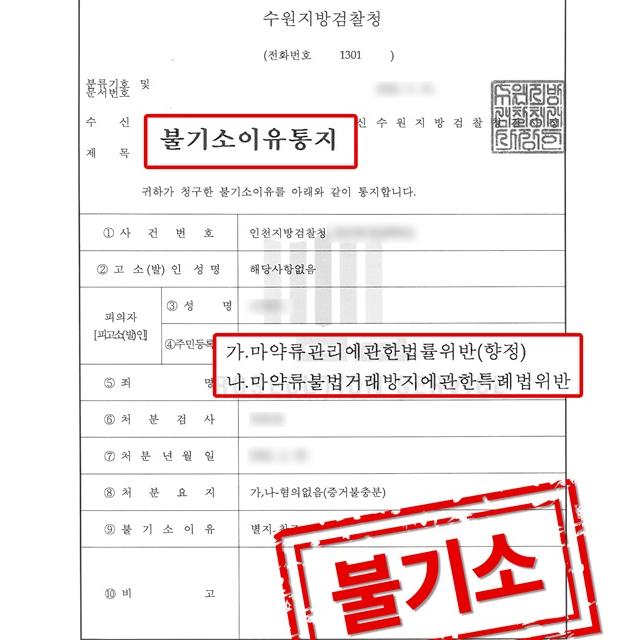 [집행유예] 마약 ] 필로폰 운반 및 매매 미수 사건, 무혐의